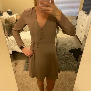 Babaton silk dress NWT